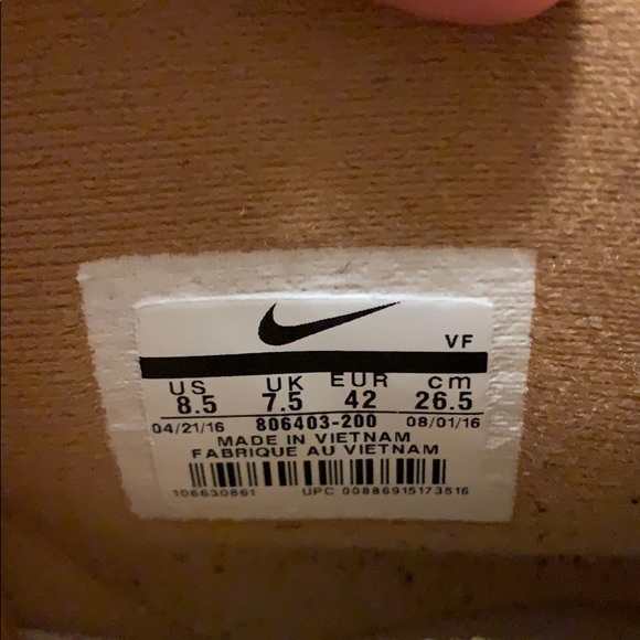 Nike Air Force 1 High’07 Wheat - MENS 8.5/WMNS 10 - Picture 3 of 3